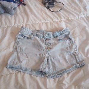 Size 3 blue jean shorts